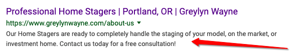 meta description